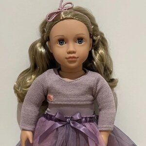 Our Generation Savannah 18” Ballerina Doll Original Outfit Retired